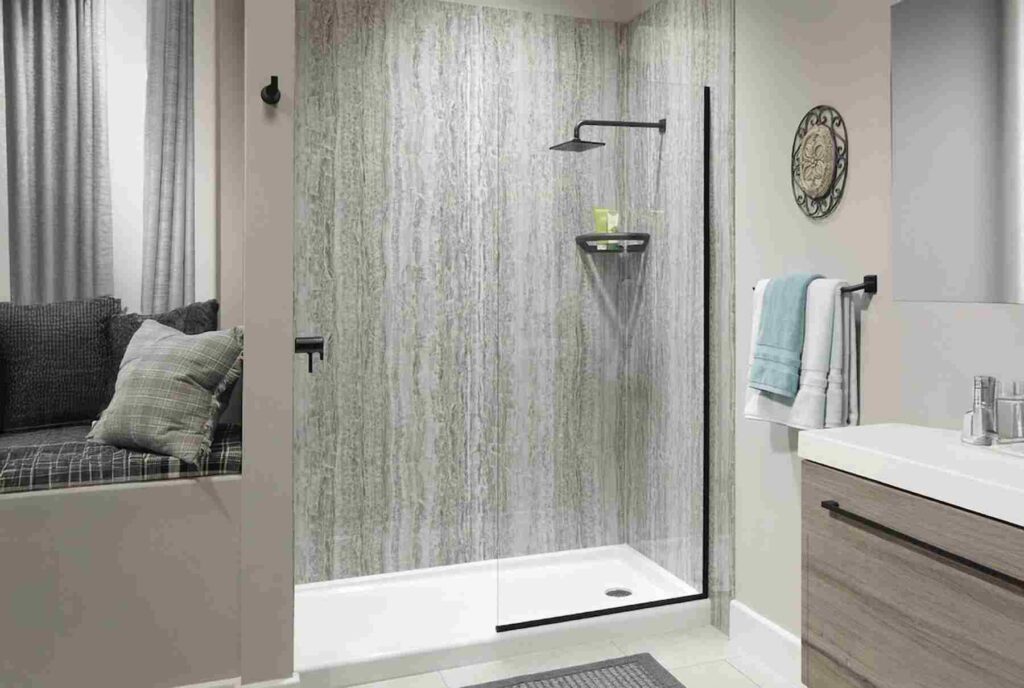 One-day bathroom remodeling in Philadelphia with fast installation of bathtub, shower, vanity, and fixtures for a modern, affordable, and efficient bathroom upgrade.